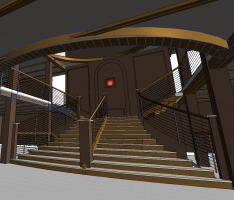 Titanic Grand Staircase Rough