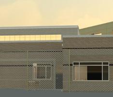 Fire Station Early AM Test Render II