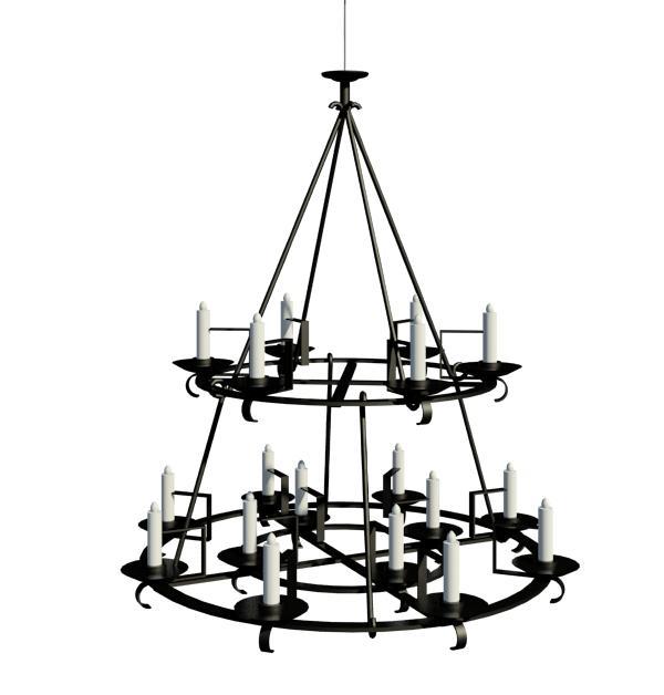 Wrough Iron lighting fixture