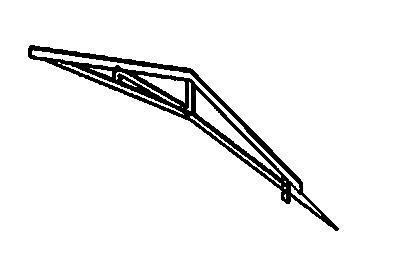 Truss-Scissor-Med Span-Clipped 1 end