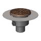 SIOUX CHIEF - HaloDrain™ AdjustableFloorDrain, DeckFlange, Round