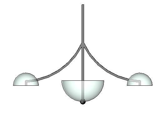 3 Light Modern Fixture