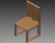 Wood Chair (oak)