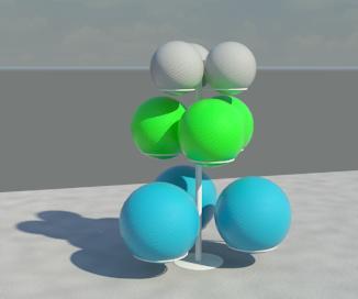 Exercise Ball Stand