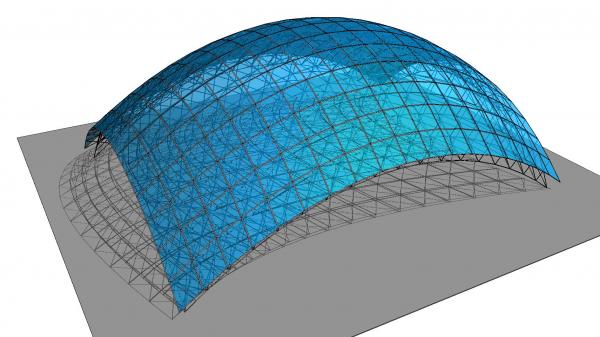 Spatial Dome - parametric PtBr