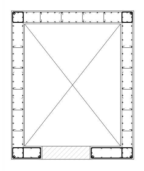 2D RC Wall detailing