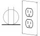 Duplex Outlet - Wall-Hosted