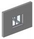 Parametric Corner Window with Sill