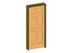 Int-Pocket-6 Panel-Colonial Reg Casing Door