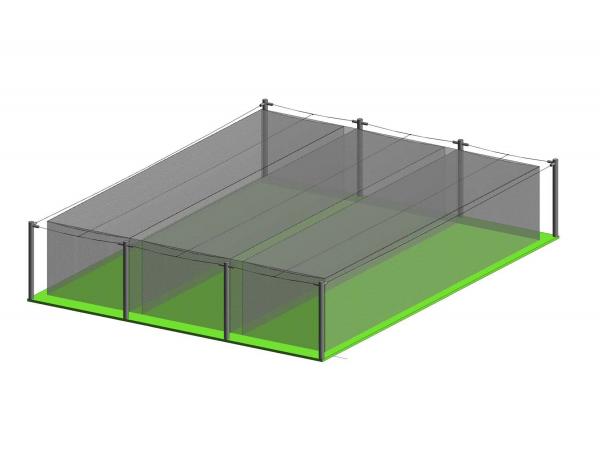 Batting Cage 60' and 70' Parametric