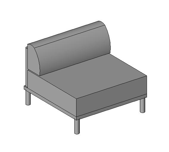 Outdoor Modular Furniture - Single Chair