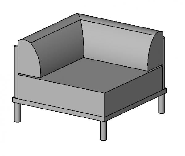 Outdoor Modular Furniture - Corner