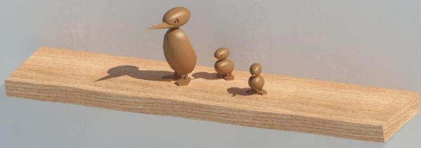 Hans Bølling - Architectmade duck in wood (Figure/Sculpture/Model/Decoration)