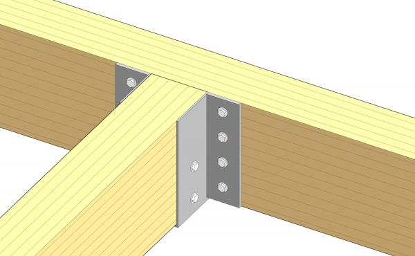 Parametric Bucket Bracket for Timber Beams