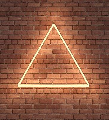 Triangle Decor Light- Urban Outfitters