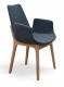 Eiffel Arm Wood Chair