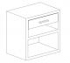 Livia 1 Drawer Nightstand