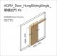 AGRV_Door_HungSlidingSingle_單橫拉門