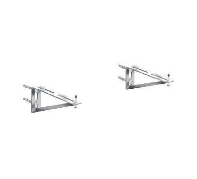 MIFAB® MC-56-LP - EXPOSED ARMS FOR WALL MOUNTED LAVATORY