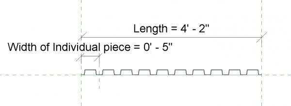 Metal Deck - Detail Component (Parametric)