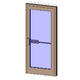 Single Exterior Aluminum Door