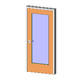 HM Frame Door - Interior Single with Lite