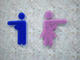 Custom Restroom Sign for Childern (Male & Female)