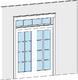 Double 8 lite patio door