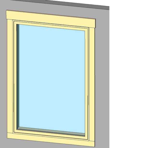 Casement Window with Optional Trim