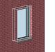 Casement Window for Brick Wall