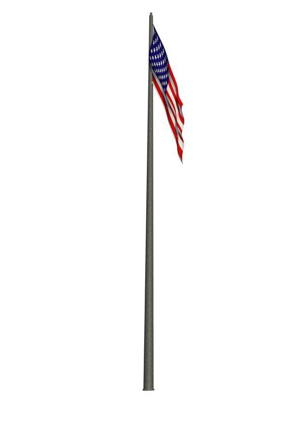 Fully Parametric Flagpole