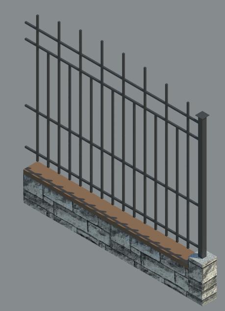 Fence section