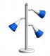 Tri-Cone Lamp Fixture