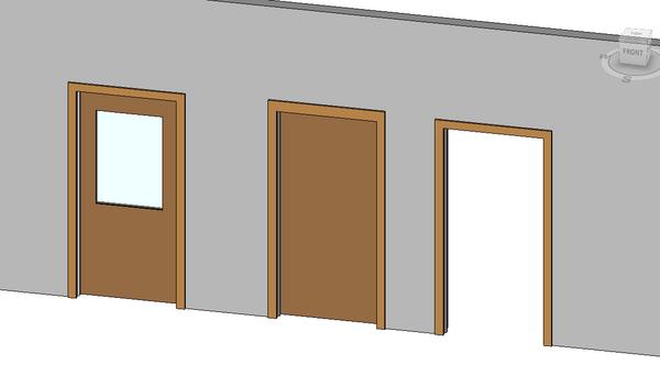 Single Parametric Door